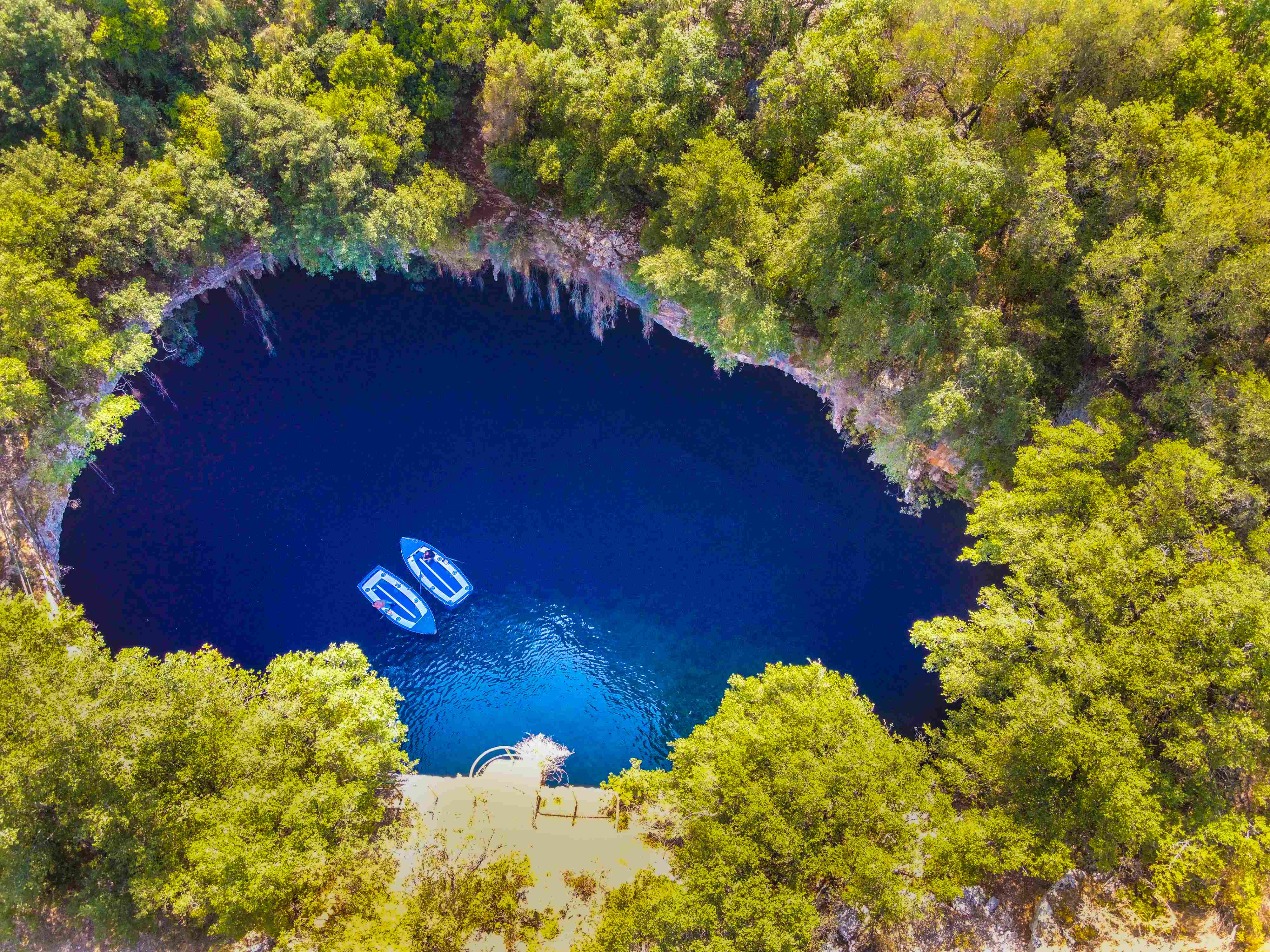 Melissani Lake