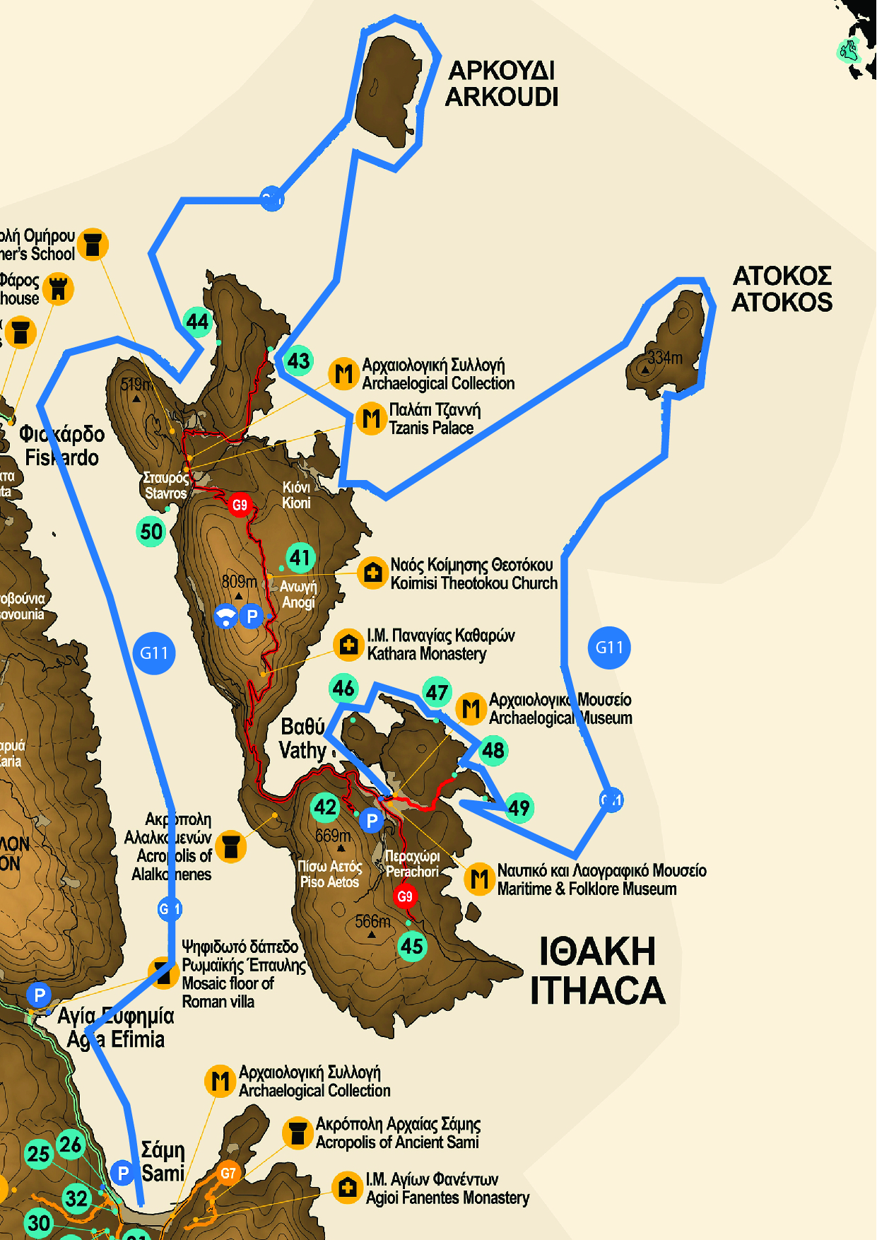 Ithaca marine georoute G11