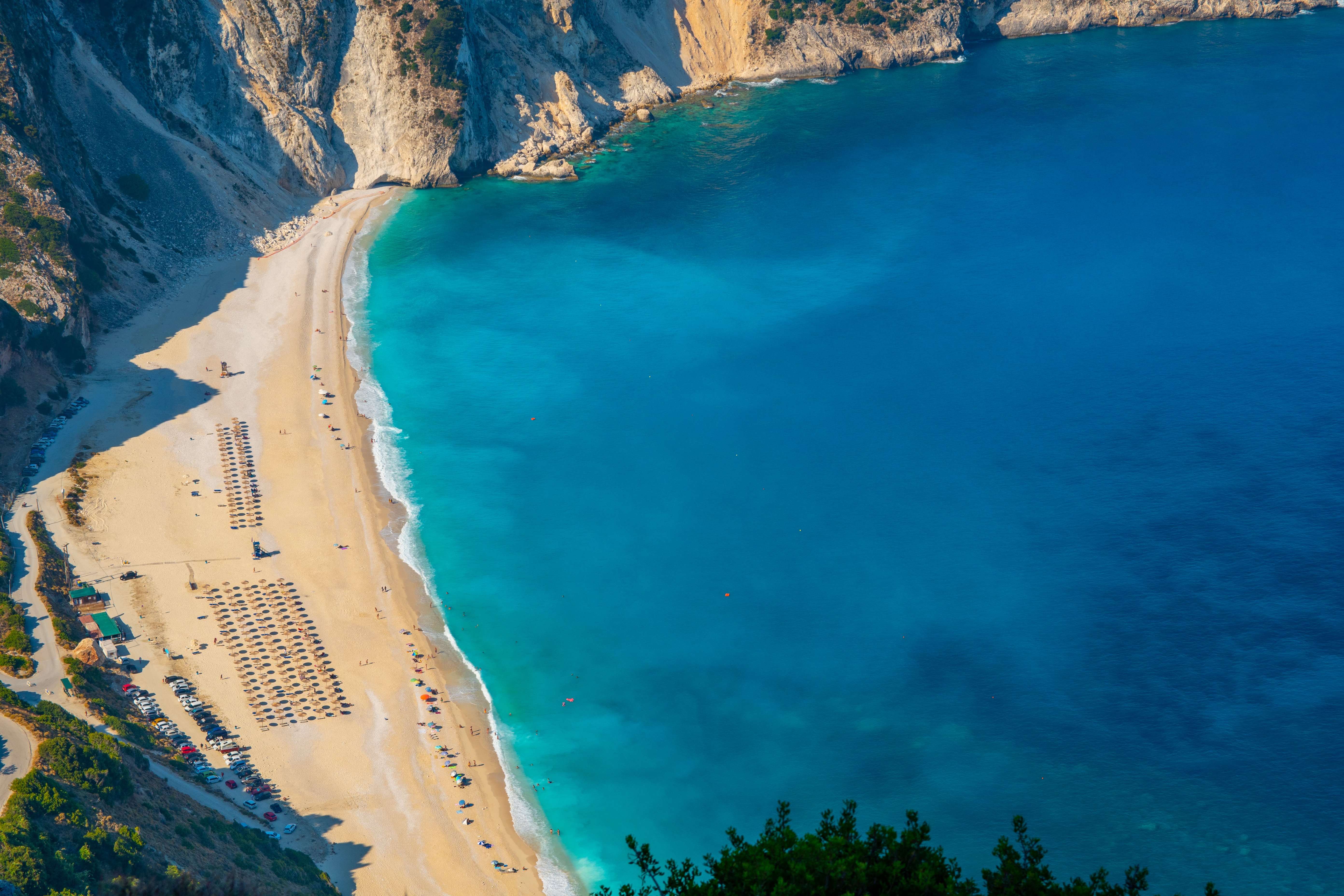 View of Myrtos Bay from the north